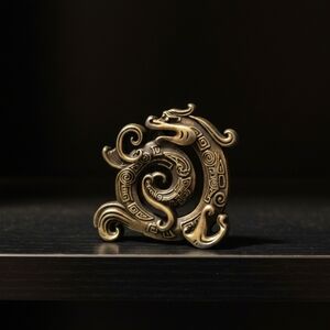 NEW Bronze Dragon Incense Holder